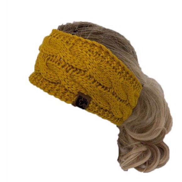 Accessories - Cable Knit Headbands